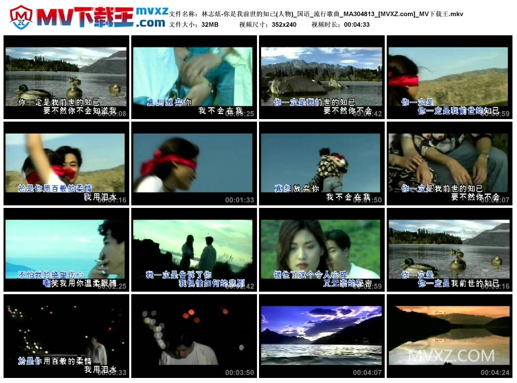 林志炫-你是我前世的知己(人物)_国语_流行歌曲_MA304813